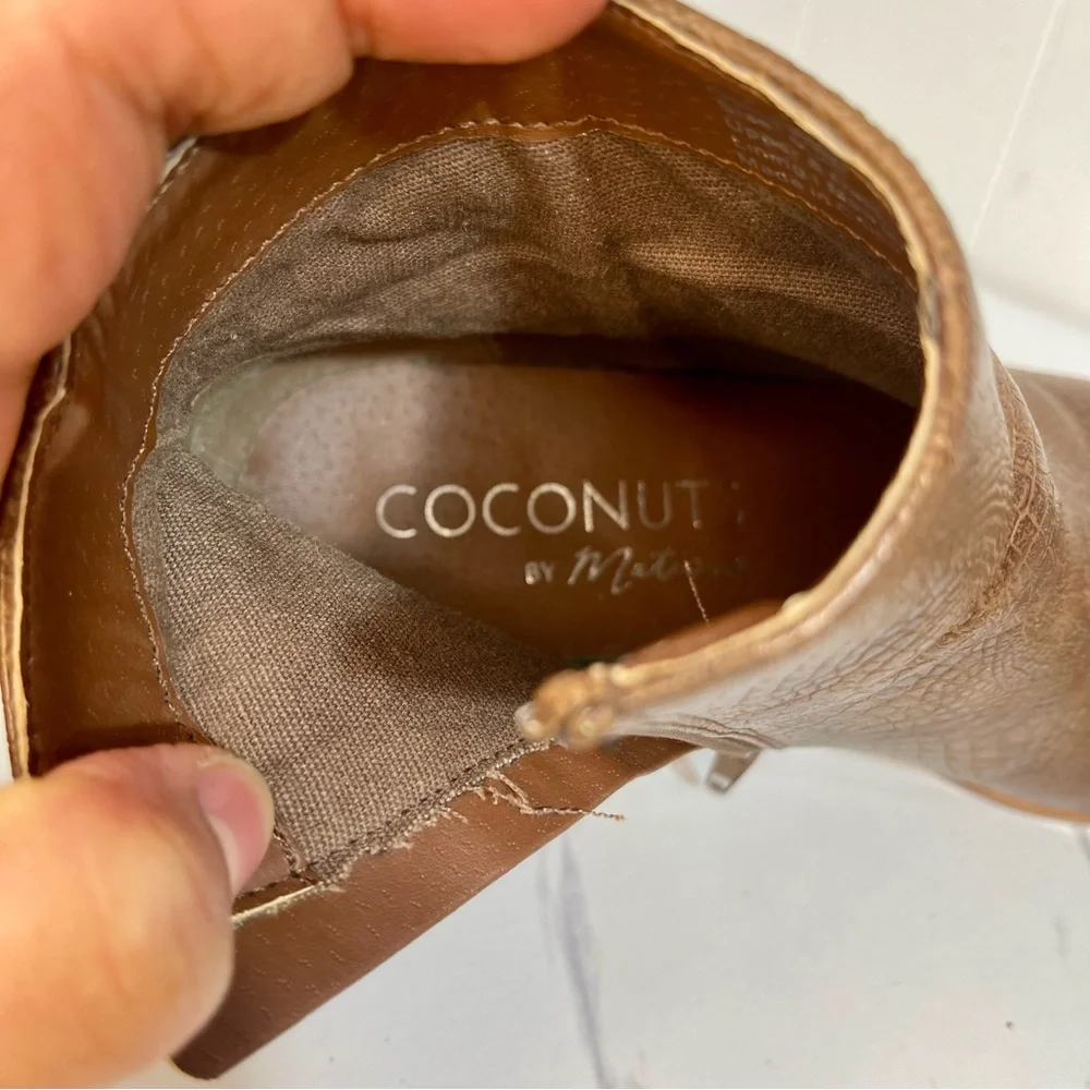 Free People Coconuts Matisse Going West Vegan Boot Sz 6.5M